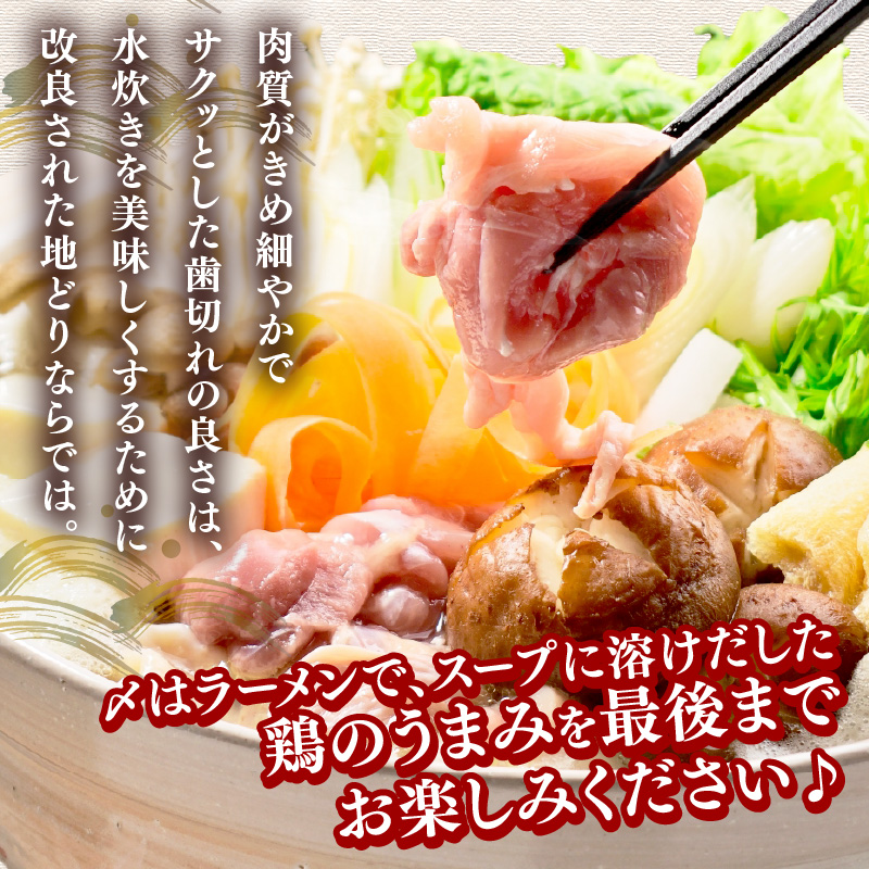 はかた地どり 水炊きセット(2～3人)_イメージ3
