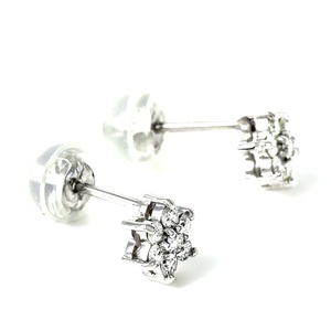 プラチナダイヤ　ピアス　トータル0.2ct　E280DI-P NSAN007