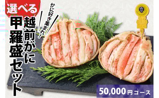 Ｂ　越前がに甲羅盛（145g前後 × ２個）合計２個 [E-096006_02]