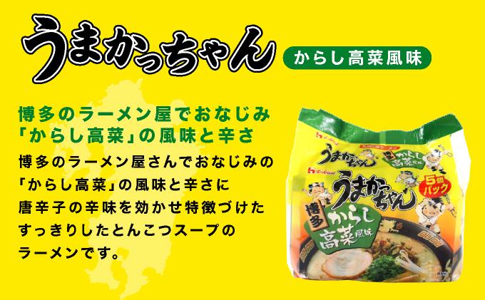 VY011 うまかっちゃん　からし高菜風味　合計30袋