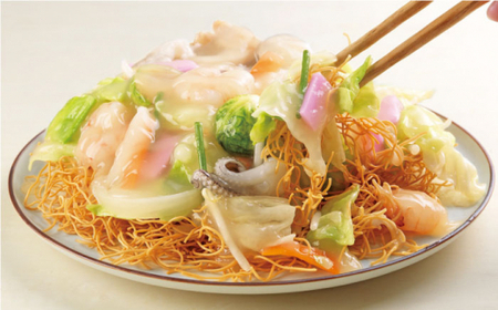 【全3回定期便】長崎ちゃんぽん・皿うどん揚麺　各5人前＜みろく屋＞[QBP024]