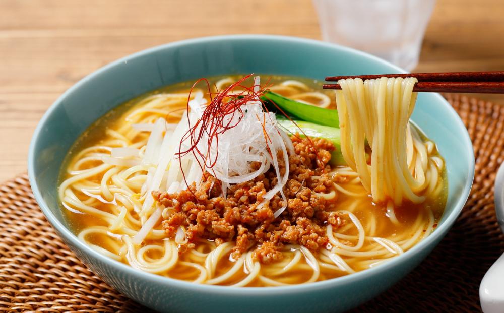 【ギフト用】なかむラーメン 担担麺 6袋(12人前)セット（贈答用・熨斗つき）