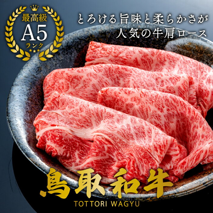 【ふるさと納税】【A5】鳥取和牛肩ローススライス 500g　KA16