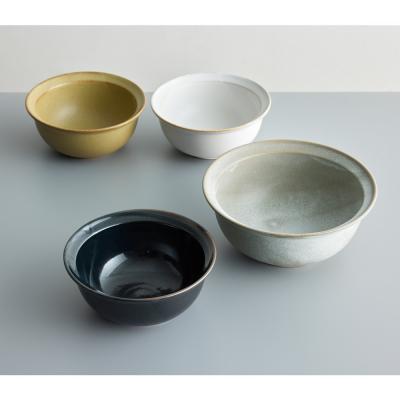 ふるさと納税 名古屋市 Tableware Deep Bowl Rimペアセット14cm 鶯 |  | 01