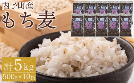 
内子町産 もち麦（5kg）【食品 加工食品 人気 おすすめ 送料無料】
