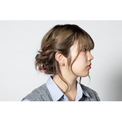 ふるさと納税 甲府市 K18YG　ダイヤモンドフープピアス(0.4ct)　EJ-105 |  | 03