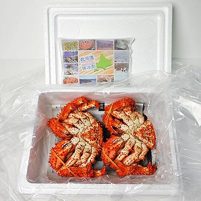 ふるさと納税 根室市 ＜12/21まで年内配送＞★花咲がに500g前後×2尾セット B-80004 |  | 03