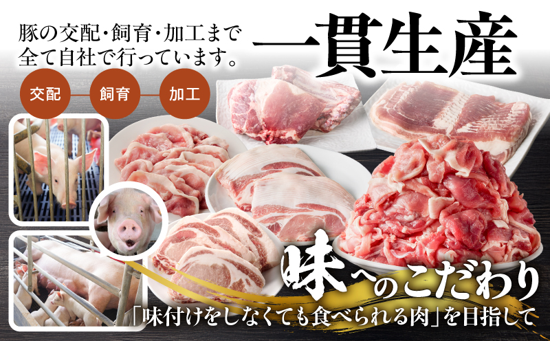 【10/1(木)より寄附金額改定予定】2043 鹿屋産豚肉 バラスライス 1.4kg　KN079-004【有限会社東別府養豚】