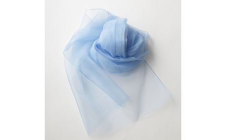 妖精の羽シャンブレーストール スカイブルー  FAF-0014