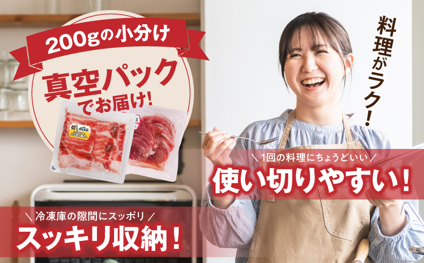 家計応援キャンペーン!霧島黒豚バラ&もも切り落とし1.2kgセット+ハンバーグ_11-2805-CP