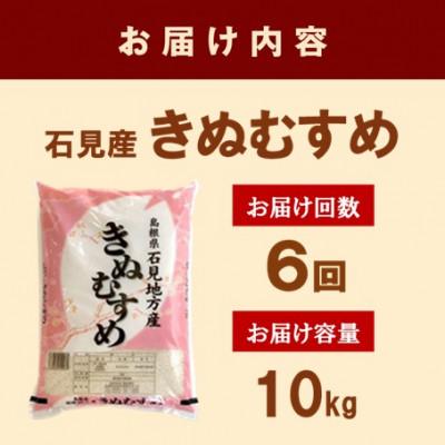 ふるさと納税 浜田市 【毎月定期便】石見産きぬむすめ　10kg(5kg×2袋)全6回 |  | 02