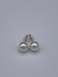 1120 アコヤ真珠　ピアスK18YG　8㎜up　真珠 ピアス アコヤ真珠 アコヤ貝 伊勢志摩 冠婚葬祭 結婚式 入学式 ギフト 贈り物 アクセサリー ジュエリー パール