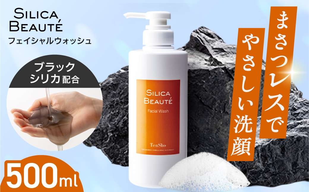 
                  シリカボーテ　フェイシャルウォッシュ　500ｍL ｜ 洗顔料 クレンジング メイク落とし スキンケア 北海道 札幌市
                