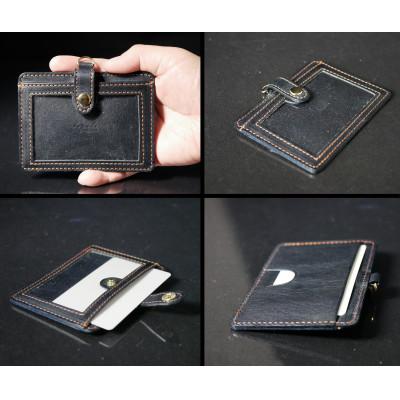 ふるさと納税 葛飾区 本革IDケース横型3点セット/ブラウン　IDケース&ネックストラップ&ショートストラップ3点セット |  | 02