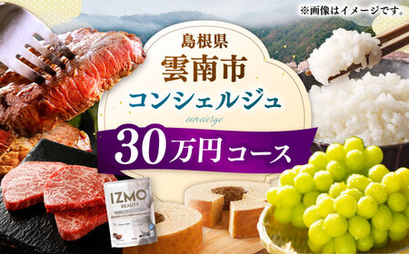 【雲南市コンシェルジュ】返礼品おまかせ！寄附額30万円コース 300000円 しまね和牛 ブランド牛 詰め合わせ プレゼント 人気 おすすめ ギフト グルメ 食品 島根県雲南市/雲南市ふるさと納税[AIDM004]