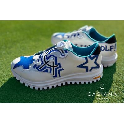 ふるさと納税 神戸市 靴〈ゴルフシューズ〉CAGIANA GOLF FUTEN《風天》 [オーダーメイドシューズ]
