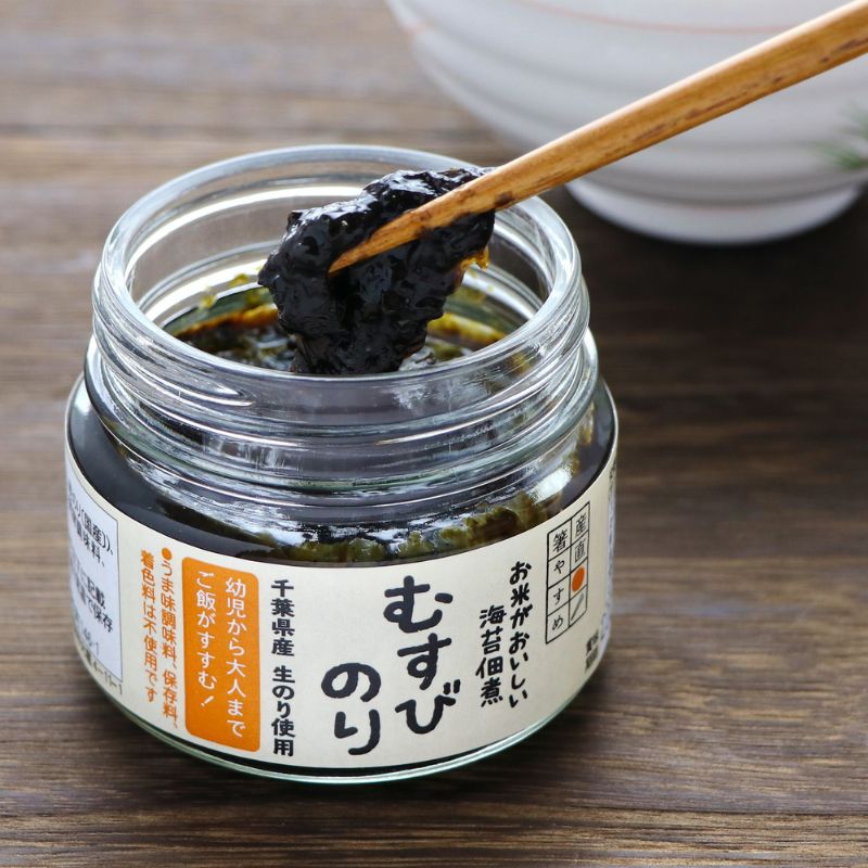 【ふるさと納税】【千葉県産 生のり使用】むすびのり/海苔佃煮 6瓶 佃煮 のり ごはんのお供 おにぎり 千葉県 千葉市