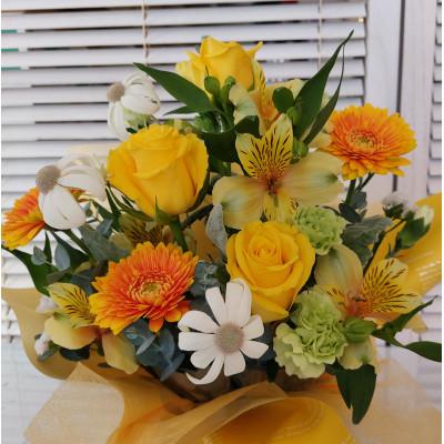 ふるさと納税 小田原市 【毎月定期便】季節のお花で幸せを届けます「季節の生花アレンジ」Sサイズ全6回 |  | 02