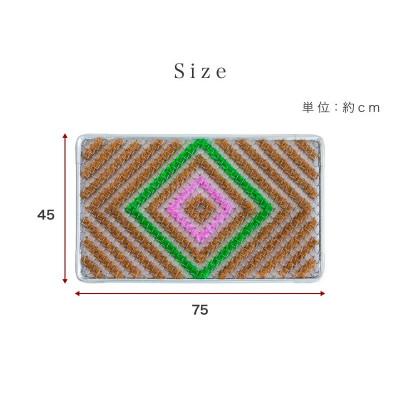 ふるさと納税 海南市 玄関マット 靴裏の泥・雪落とし 45×75cm 5枚セット グリーン BOK100530402 |  | 02