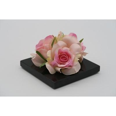ふるさと納税 岡崎市 咲く石シリーズ『pretty-flowers』ピンクの小バラ |  | 02