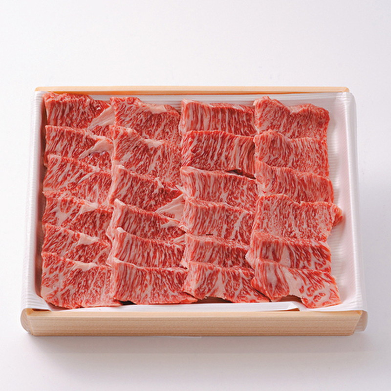 国産 鶴形牛 バラカルビ 焼肉用 500g A4ランク A5ランク 牛肉 牛 肉 お肉 バラ肉 カルビ 牛バラ 牛カルビ 国産牛 国産牛肉 和牛 黒毛和牛 焼き肉 焼肉用肉 秋田 秋田県 能代市