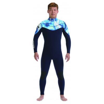 ふるさと納税 いすみ市 【春夏用】SABALLER　ウェットスーツ　LONG CHEST ZIP　フルスーツ　フルオーダー