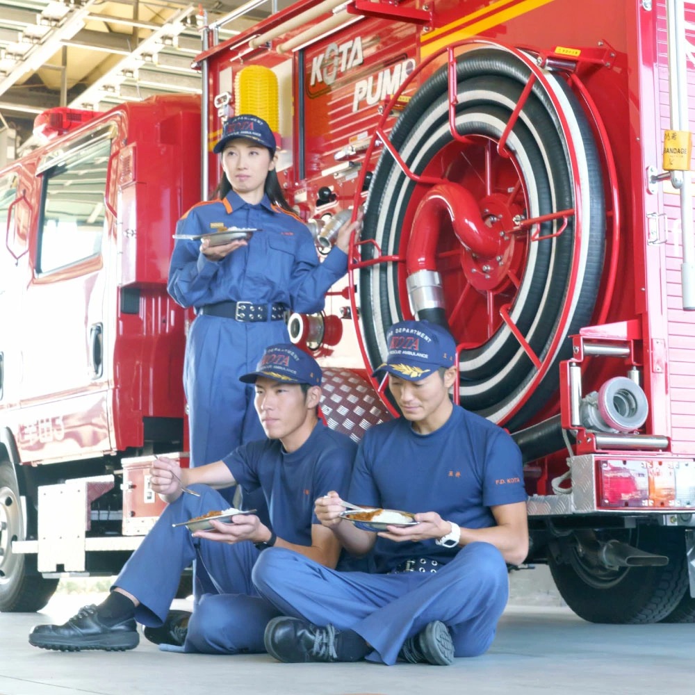 幸田 消防カレー 200g×8個入り レトルトカレー カレー 小麦粉不使用_イメージ3