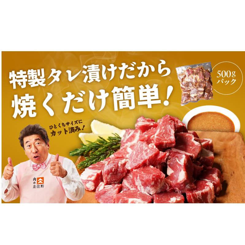 【氷温熟成×特製ダレ】牛ヒレ 1kg＋牛すじ肉 1kg 総量2kg【味付き 訳あり サイズ不揃い 小分け 冷凍 SDGs フードロス カレー 煮込みに】 mrz0380_イメージ3