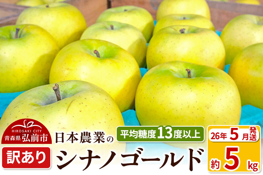 【26年5月クール便発送】りんご 平均糖度13度以上！ シナノゴールド 約5kg 訳あり CA貯蔵 クール便 青森 果物 フルーツ 林檎 リンゴ くだもの 不揃い 規格外 [りんご シナノゴールド 訳あり CA貯蔵 クール便 青森 果物 フルーツ 林檎 リンゴ くだもの 弘前]