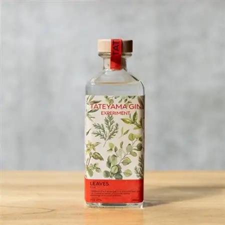 【クラフトジン】TATEYAMA GIN EXPERIMENT LEAVES(500ml)【1696799】