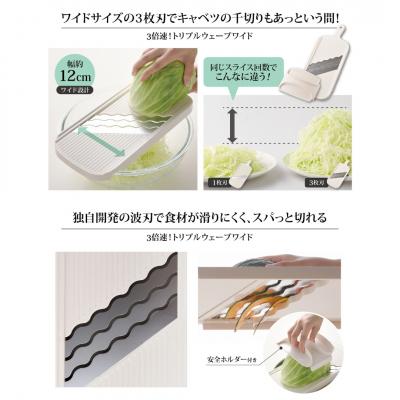 ふるさと納税 三条市 トリプルウェーブワイド 24cm ボウルザルプレート キッチンツール4点セット【016S037】 |  | 02