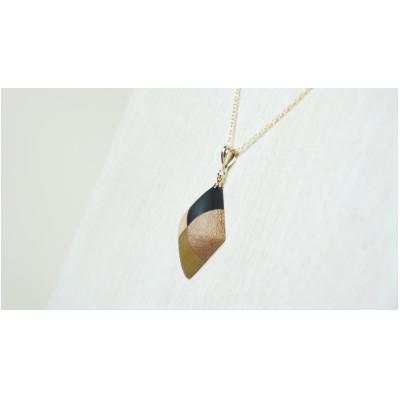 ふるさと納税 日南町 寄木のダイヤネックレス |  | 02