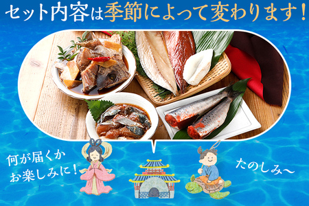 【ふるさと納税】 海鮮グルメ セット タロウ 6品目 魚介類 惣菜 加工品 おかず おつまみ 冷凍 詰め合わせ 簡単調理 魚 ふぐの一夜干し ごまさば イワシ明太 サバみりん 塩サバ あら炊き