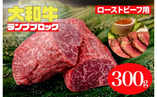 大和牛 ランプブロック 300g ローストビーフ用ソース付 和牛 冷蔵 冷蔵便 ブロック肉 牛肉 ブロック 肉 A5 バーベキュー BBQ 焼肉 焼き肉 ローストビーフ ローストビーフ用肉 モモ肉 ごちそう ローストビーフ用牛肉