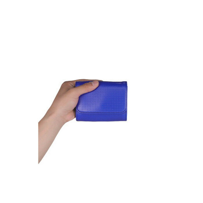 【ふるさと納税】はちのす カードケース/ ブルー M069