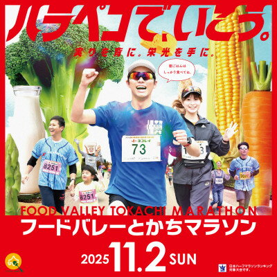 【ふるさと納税】2025 フードバレーとかちマラソン大会 出走権 (ハーフマラソン1名様分)【1632981】