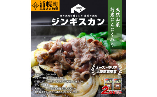 
ラムジンギスカン(味噌350g×醤油350g)「浦幌の大地」
