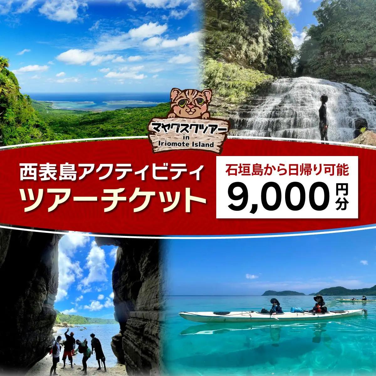 旅行券 沖縄 チケット 西表島 アクティビティ ツアーチケット 9,000円 旅行 旅行 体験 観光 