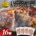 【ふるさと納税】「美ら島あぐー®」ハンバーグ 16個（4個入×4P）