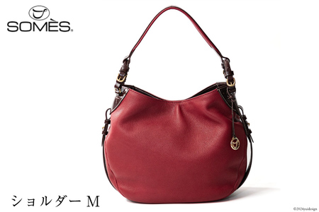 SOMES バッグ レディース イルザ IL-45 ショルダーM（ワイン）[ソメスサドル株式会社 北海道 砂川市 12260611-wi]