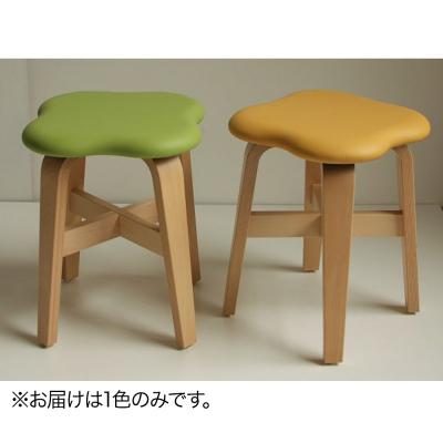 ふるさと納税 秋田市 Clover(スツール) イエロー スツール クローバー|15_hws-080201 |  | 03