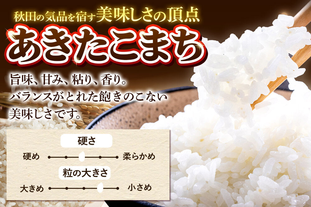 《令和7年産》《定期便5ヶ月》 米 あきたこまち 5kg 【無洗米】 秋田県産 [米 コメ 無洗米 あきたこまち おいしい 美味しい]