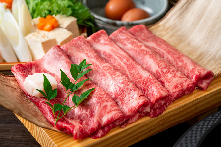 【先行受付 R6年12月中旬より発送】艶さし！【A4～A5】佐賀牛しゃぶしゃぶすき焼き用(肩ロース肉・肩バラ肉・モモ肉)400g【肉 牛肉 ブランド牛 黒毛和牛 ふるさと納税】(H112107)