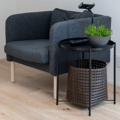 ふるさと納税 奥州市 暮らしを整える収納 バンドシー バスケット M4 ダークブラウン [AR028] |  | 01
