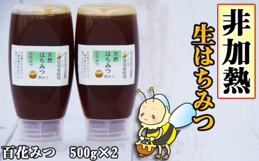 簗場養蜂場 非加熱 生はちみつ 百花蜜 黒みつ 500g 2本 【あねっこ】 純粋 蜂蜜 はちみつ ハチミツ ハニー 1kg 1キロ 国産 国内産 日本産 ボトル 長期保存 産地直送 百花 黒蜜 蜜 みつ ミツ 人気 稀少 希少 お取り寄せ プレゼント 贈り物 仕送り 家庭用 自宅用 常温発送 調味料 隠し味 おすすめ