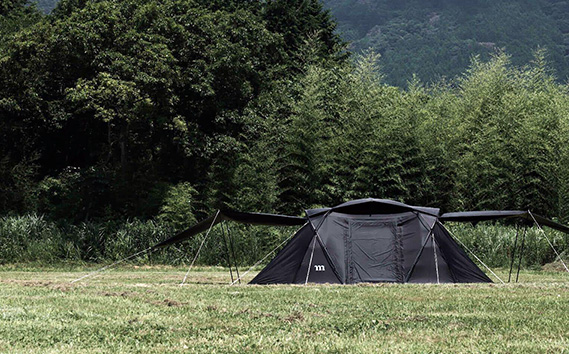 No.225 muraco　ZIZ TENT SHELTER BLACK（ムラコ）