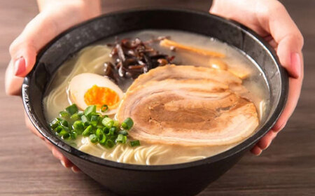 花山のラーメン 3食セット [VEG017]博多 福岡 らーめん 取り寄せ