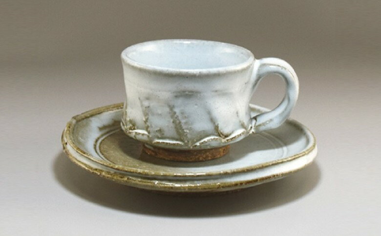 【ふるさと納税】【352047000328】萩焼　コーヒーカップ（面取）