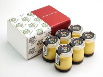 【数量限定】やくしま地卵冷凍プリン 12個セット