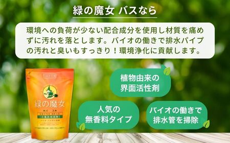 バス洗剤セット 環境配慮型洗剤緑の魔女お試しセット MB-12×2 デパート専売品 | バス洗剤 バス洗剤 バス洗剤 バス洗剤 バス洗剤